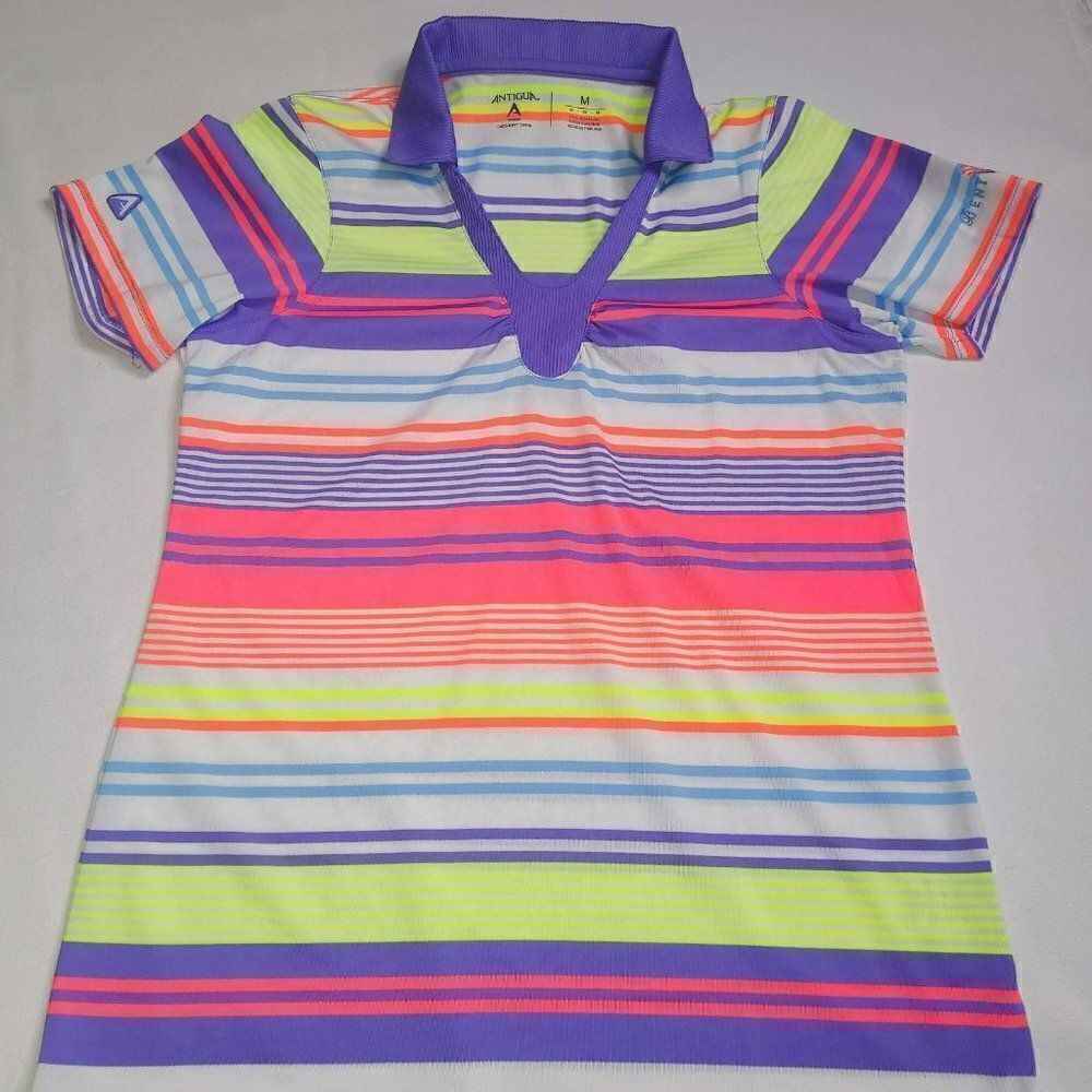 Antigua Short Sleeve Womens Athletic Top
